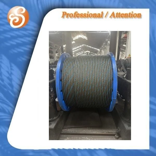 1000m Steel Wire Rope Hoist Rope Galvanized