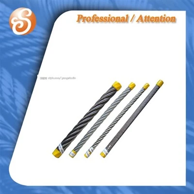 PVC Coatin staaldraad Rope 6x 7+ fc
